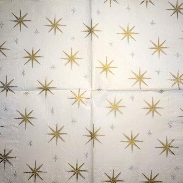 033 Stars - 3-ply - (beige)